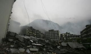 四川地震灾后现场