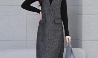 秋冬毛呢连衣裙 秋冬毛呢连衣裙