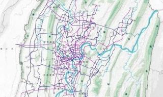 重庆轻轨规划图