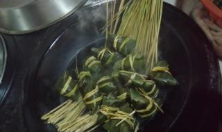 煮粽子的方法与步骤 煮粽子的方法与步骤