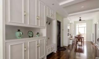 进门玄关鞋柜效果图