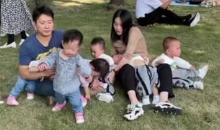 男孩出门就是幼儿园