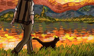 梵高向日葵图片